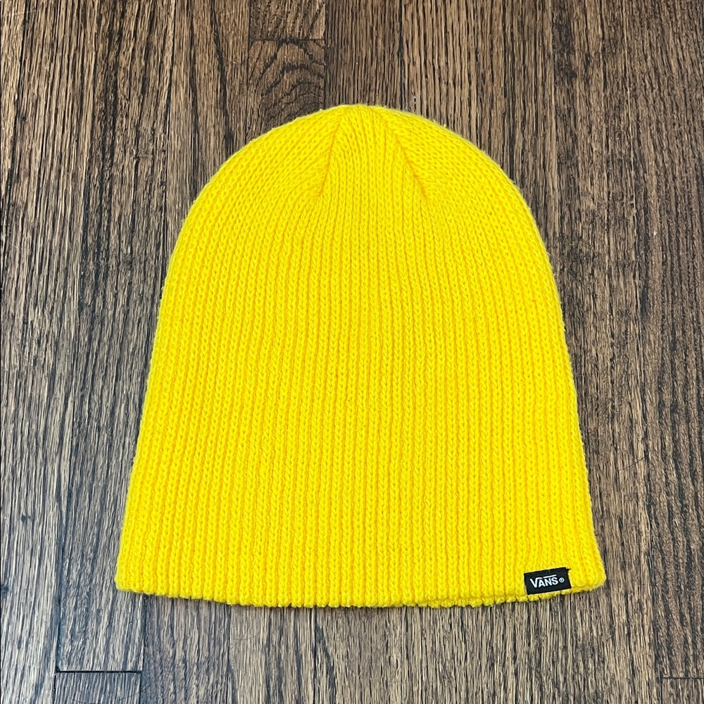 Vans Bright Yellow Core Basic Cuff Beanie